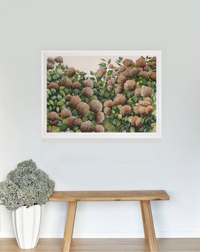 Bronze Hydrangea Landscape